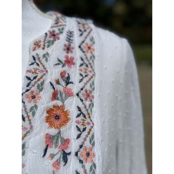 MSRP $134 | Boho Blouse + Denim Skirt + Bling Belt Bundle S-M | SAME DAY SHIP - Picture 5 of 11